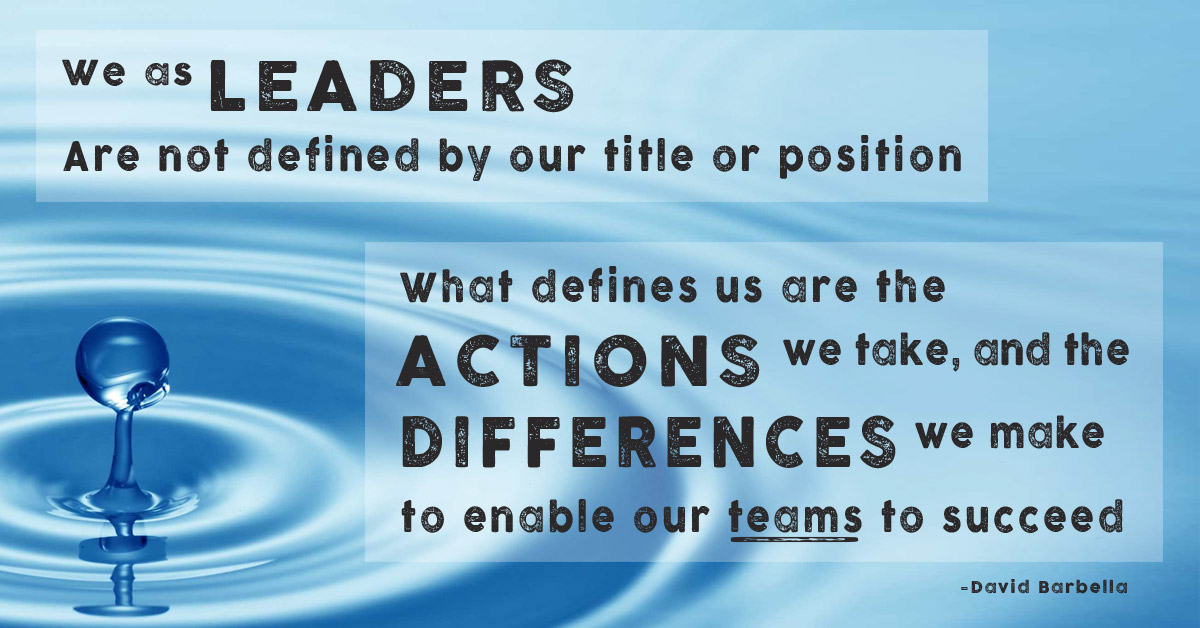 Leadership Actions, Making Differences
