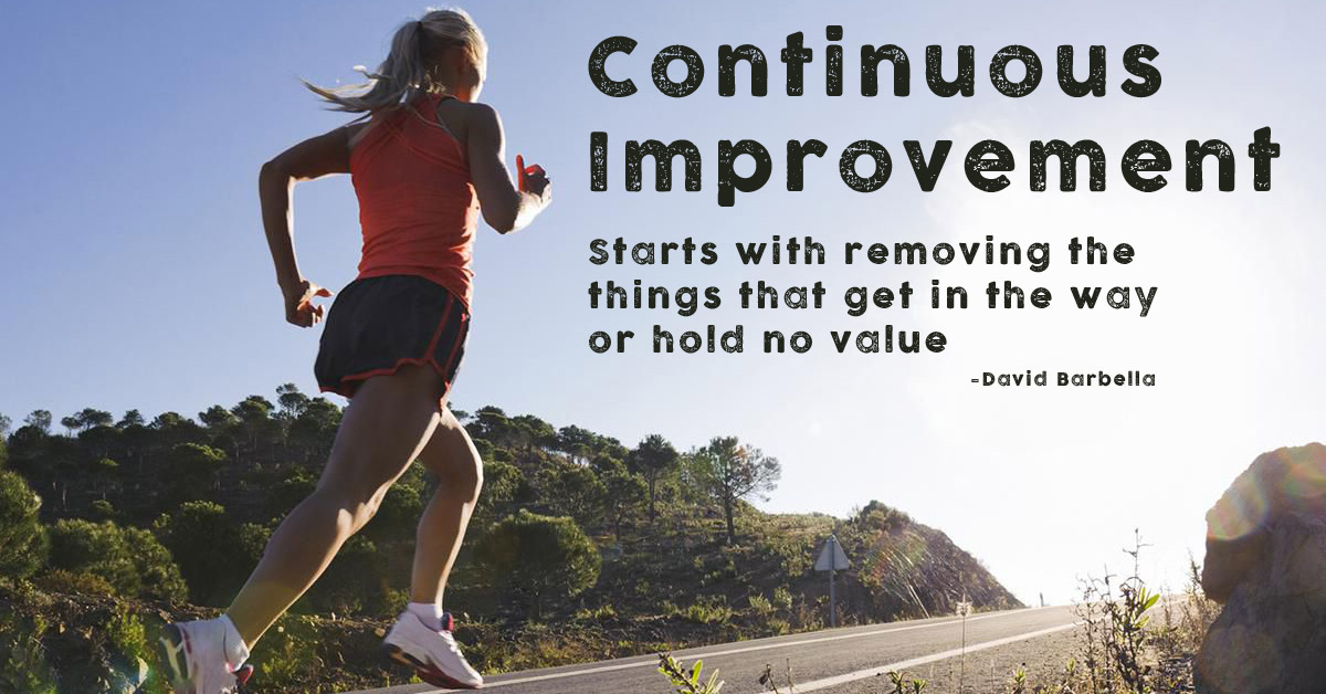 Continuous Improvement – Where to Start