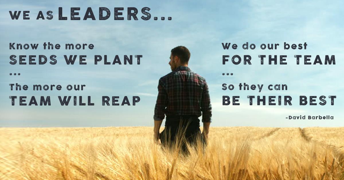 Nurture Your Team, and Help Them Grow